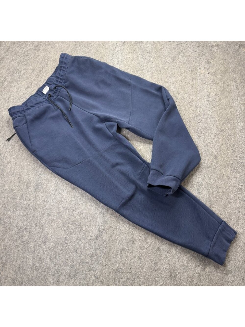 Nike Sportswear Tech Fleece Jogger Pants Men L Blue 26" Slim CU4495 *STAINS